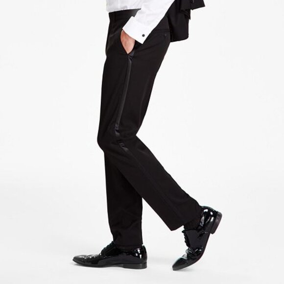 Kenneth Cole Reaction Men's Slim-Fit Ready Flex Tuxedo Suit Pants 29R NWT - Picture 1 of 5